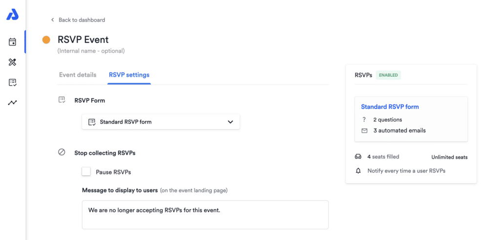 AddEvent RSVP event example